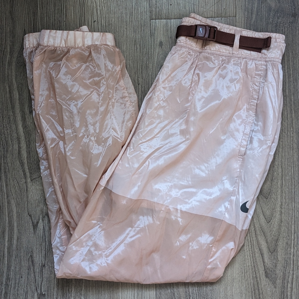 Nike two-toned semi-sheer joggers/track pants